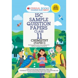 Oswaal ISC Sample Question Paper Class 11 Chemistry Book |